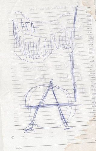 Рисунки участников протестного лагеря #ОккупайАбай (май 2012), собранные Александром Бикбовым